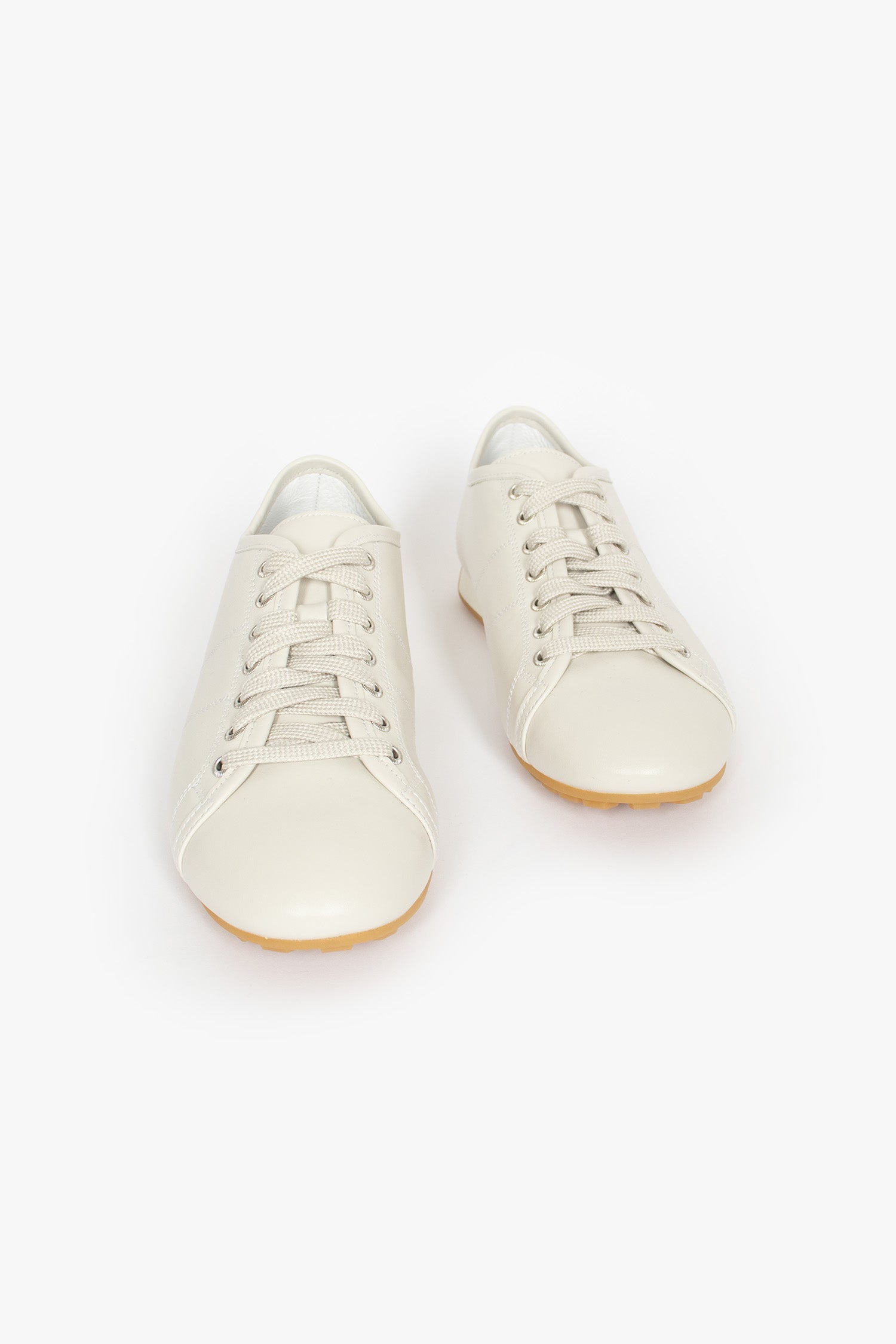 Smooth Leather Sneaker Off-White