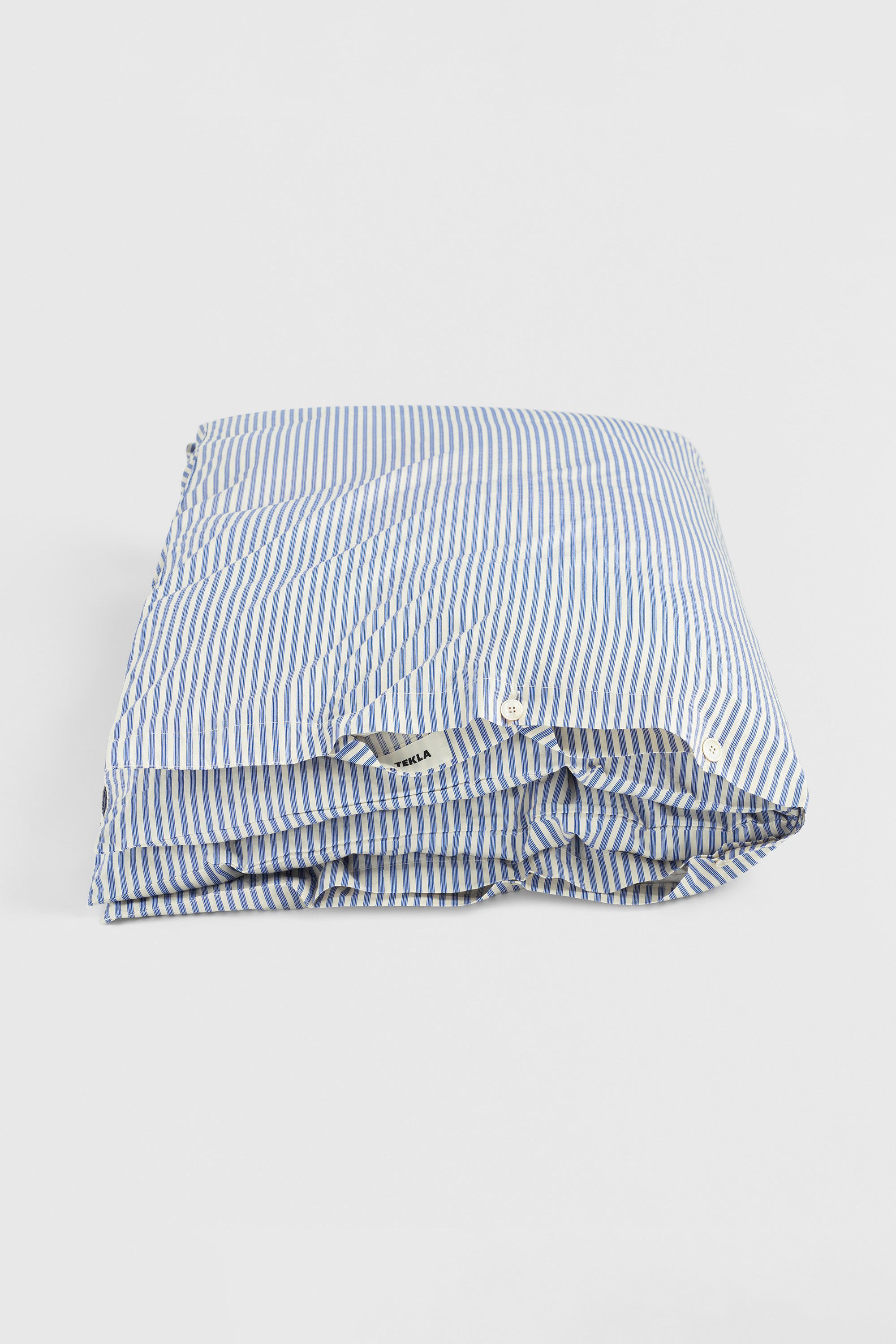 Percale Double Duvet Cover Skagen Stripes
