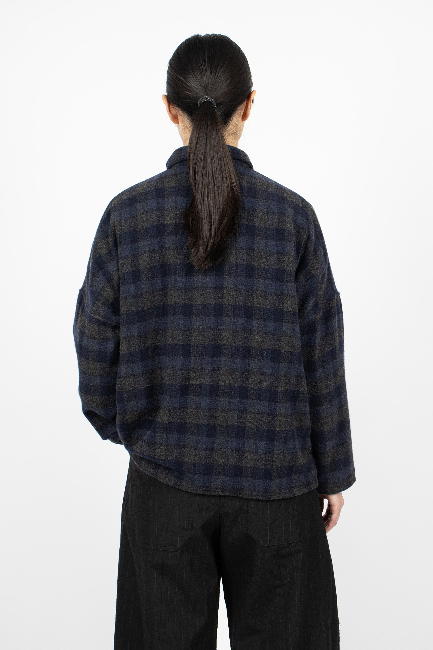 Tina Shirt Carbon Check