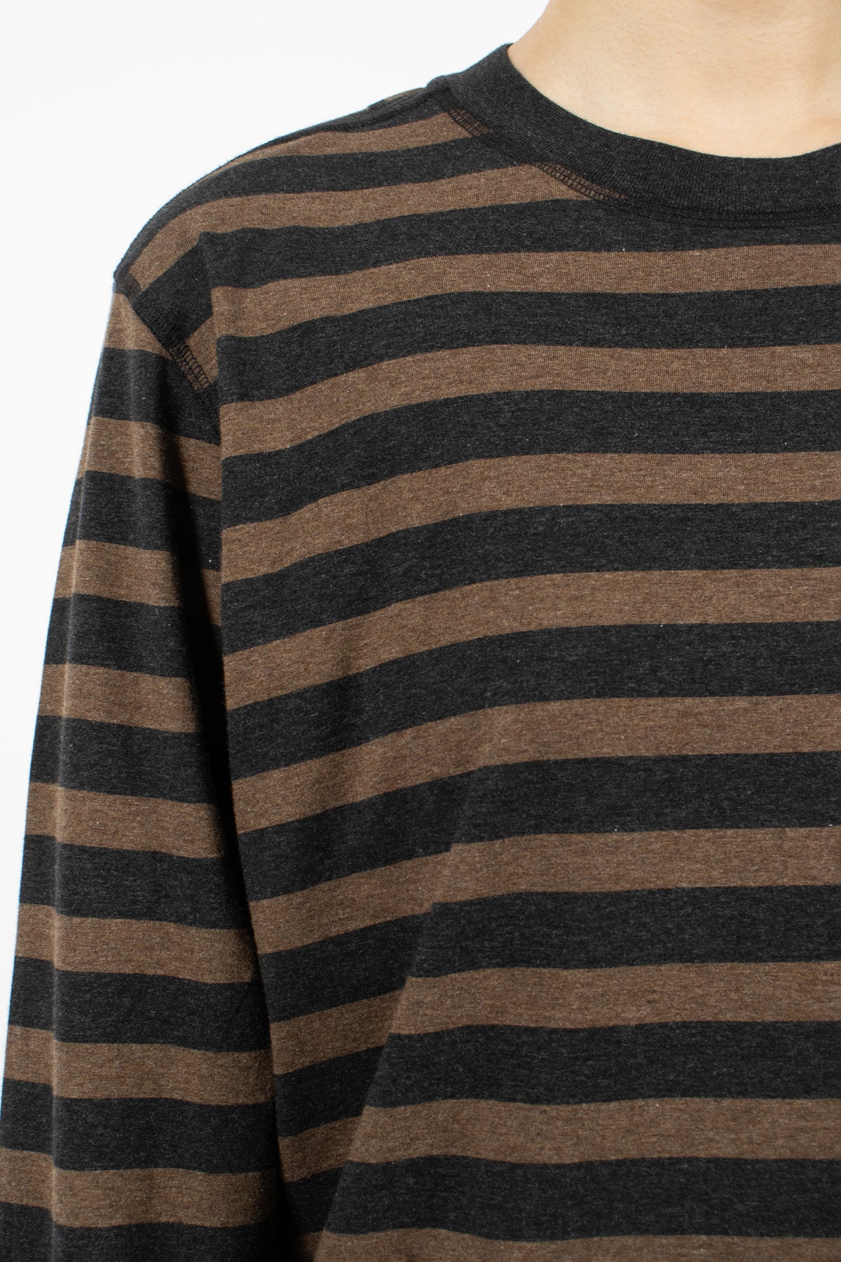 Crew Neck Matelot Off Black/Bark
