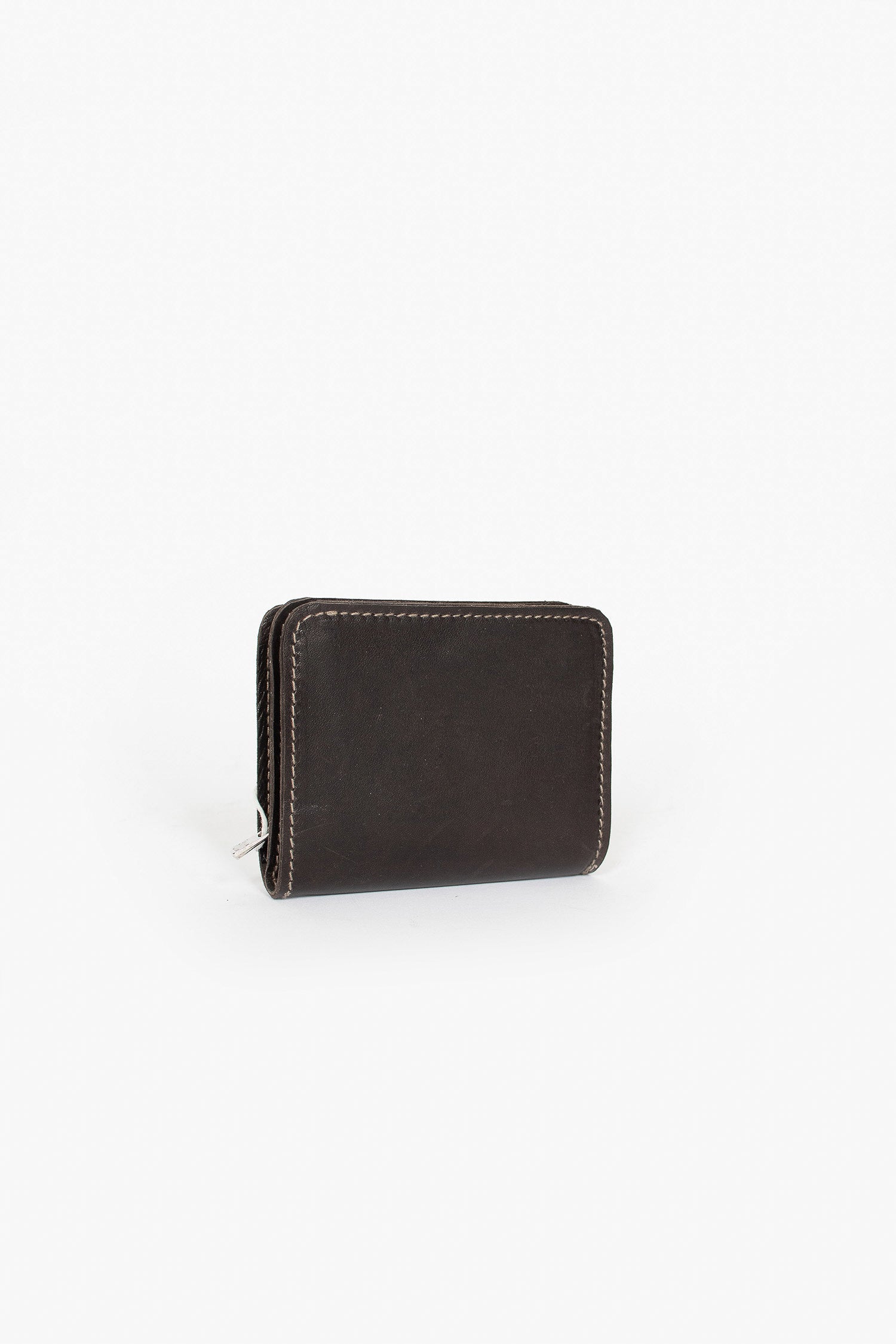 C8 Zipped Wallet CV60T Dark Brown