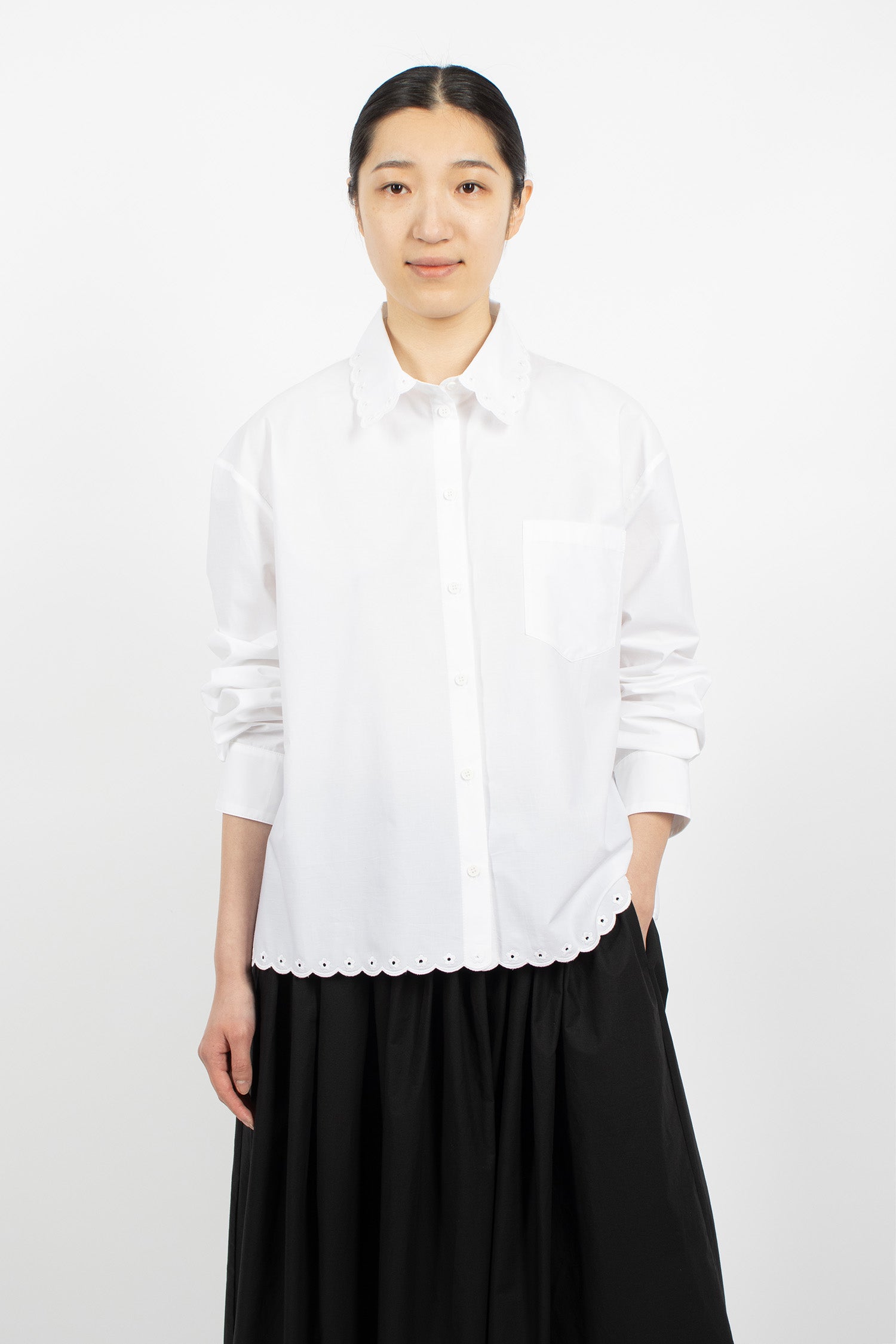 Dria Shirt White